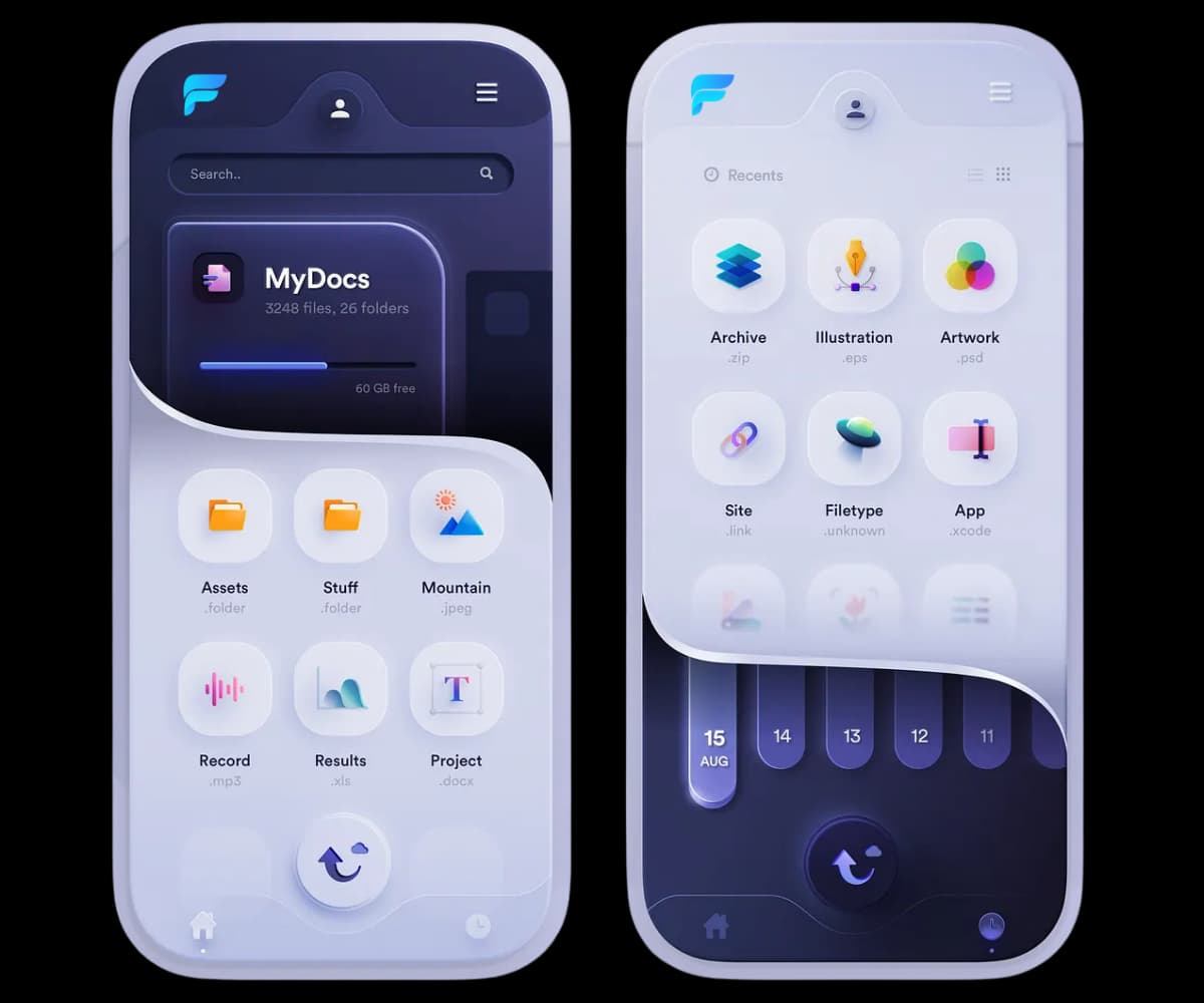 Files.Baby Interface